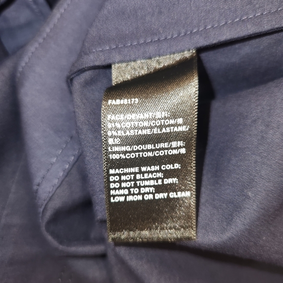 Lafayette 148 New York Navy Button Front Dress Size XXL NWT - Picture 7 of 7